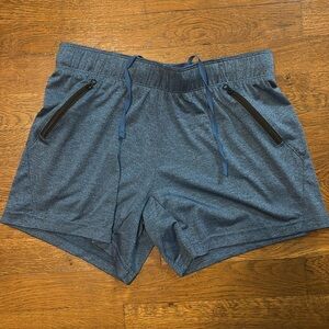 Women Running Shorts, Excellent Condition! Liberty Pro, Size XS, Blue, Pockets